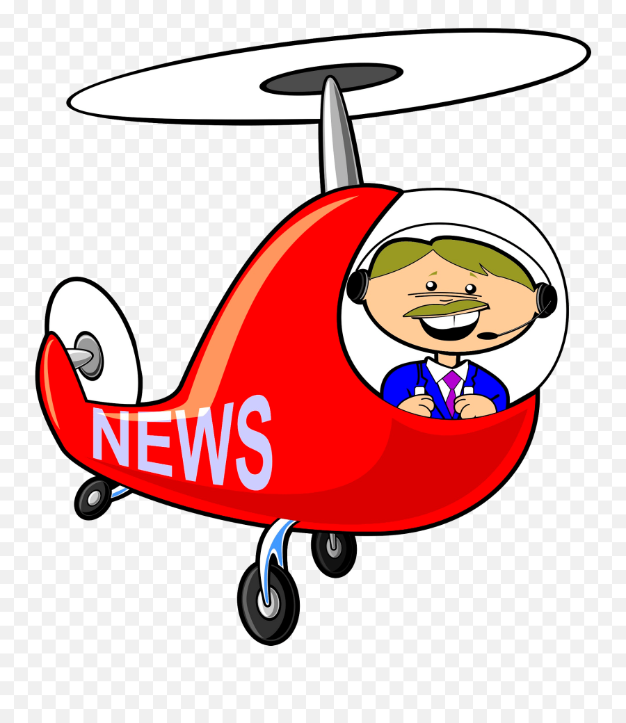 Cartoon Helicopter Pilot Clipart - Helicopter Pilot Image Clipart Emoji,Pilot Clipart