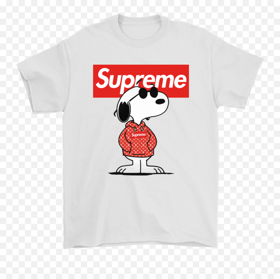 Snoopy Supreme X Louis Vuitton Stay - Disney Friends Shirt Emoji,Supreme Louis Vuitton Logo