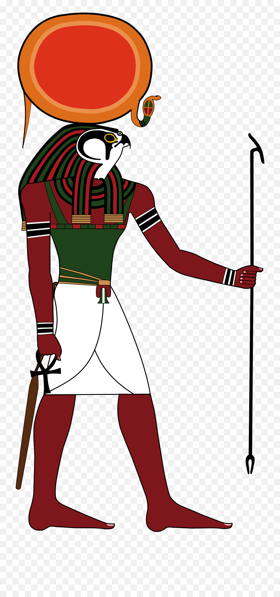 Free Egyptian Cliparts Png Images - Egyptian God Amun Ra Emoji,Egyptian Clipart