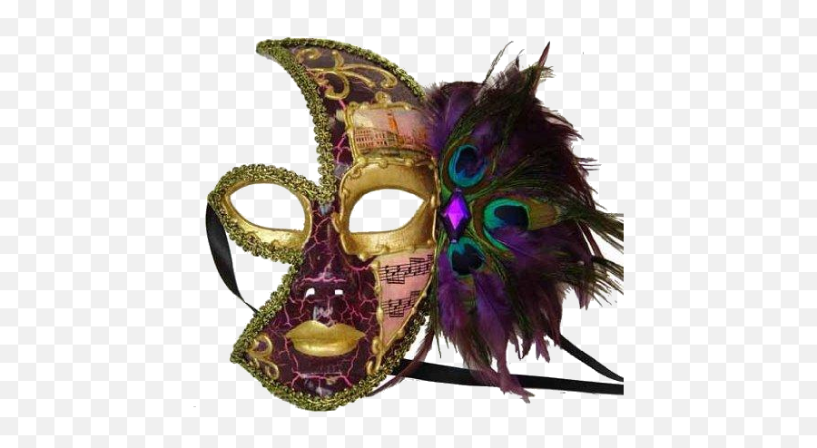 Download Mardi Scary Ball Masquerade Gras Mask Face Clipart - Masquerade Ball Emoji,Mardi Gra Mask Clipart