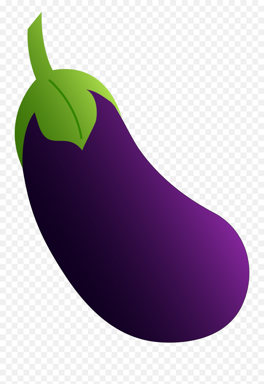 Vegetable Clipart Free - Eggplant Clipart Png Emoji,Vegetables Clipart