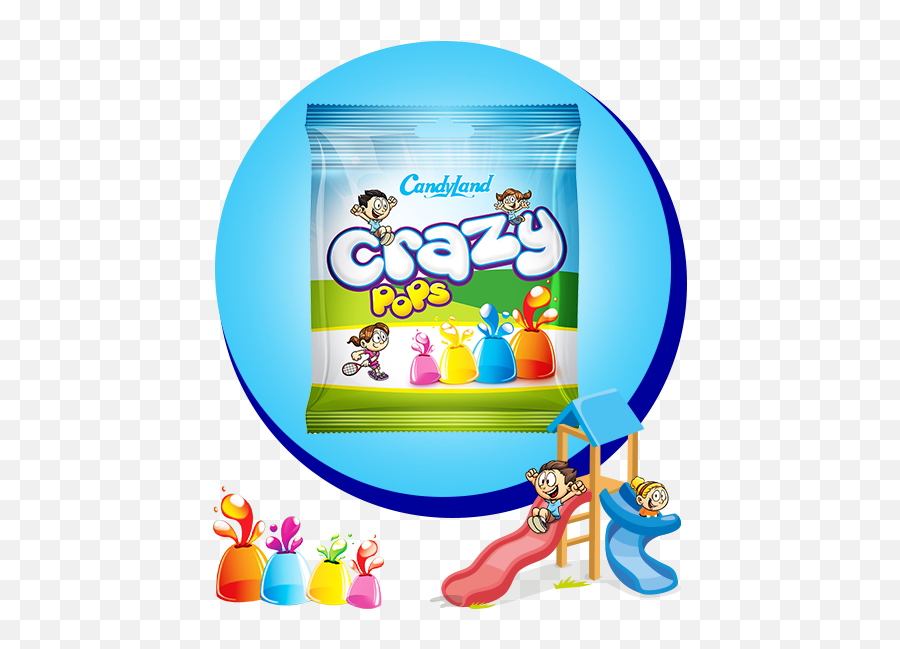 Crazy Pops - Happy Emoji,Candyland Clipart