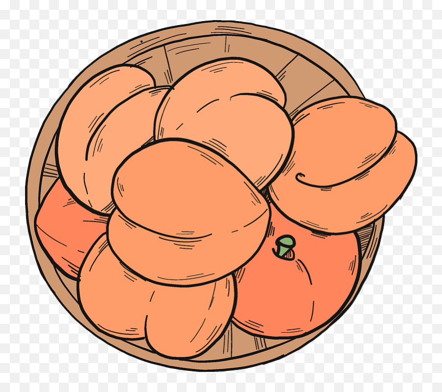 Peaches - Sm Lok Yuk Kudat Emoji,Plate Clipart