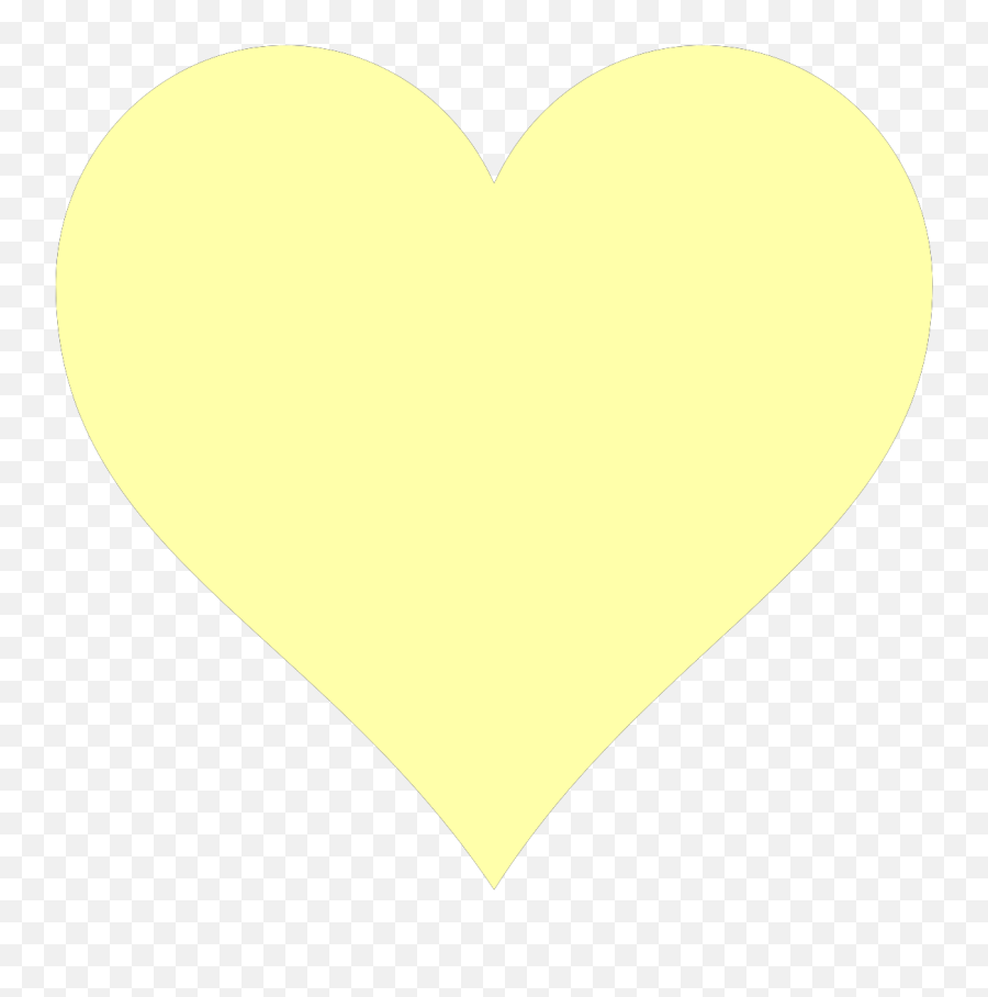 Yellow Heart Svg Vector Yellow Heart Clip Art - Svg Clipart Emoji,Yellow Heart Png