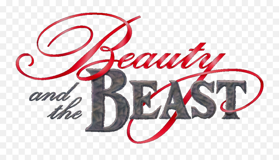 Beauty And The Beast - Beauty And The Beast Title Png Emoji,Beauty And The Beast Logo