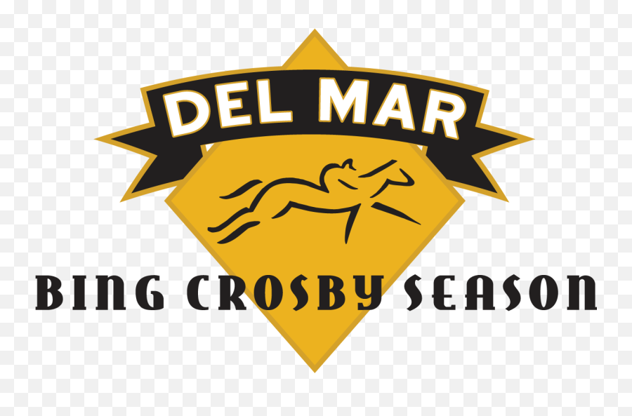 Del Mars Inaugural Bing Crosby Season - Del Mar Race Track Logo Emoji,Bing Logo