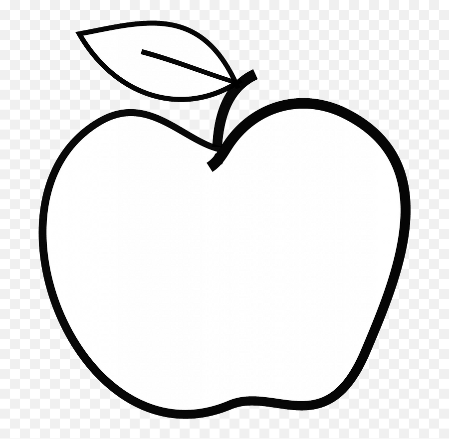 Drawn Apple Clipart Free Download Transparent Png Creazilla Emoji,Apple Heart Clipart