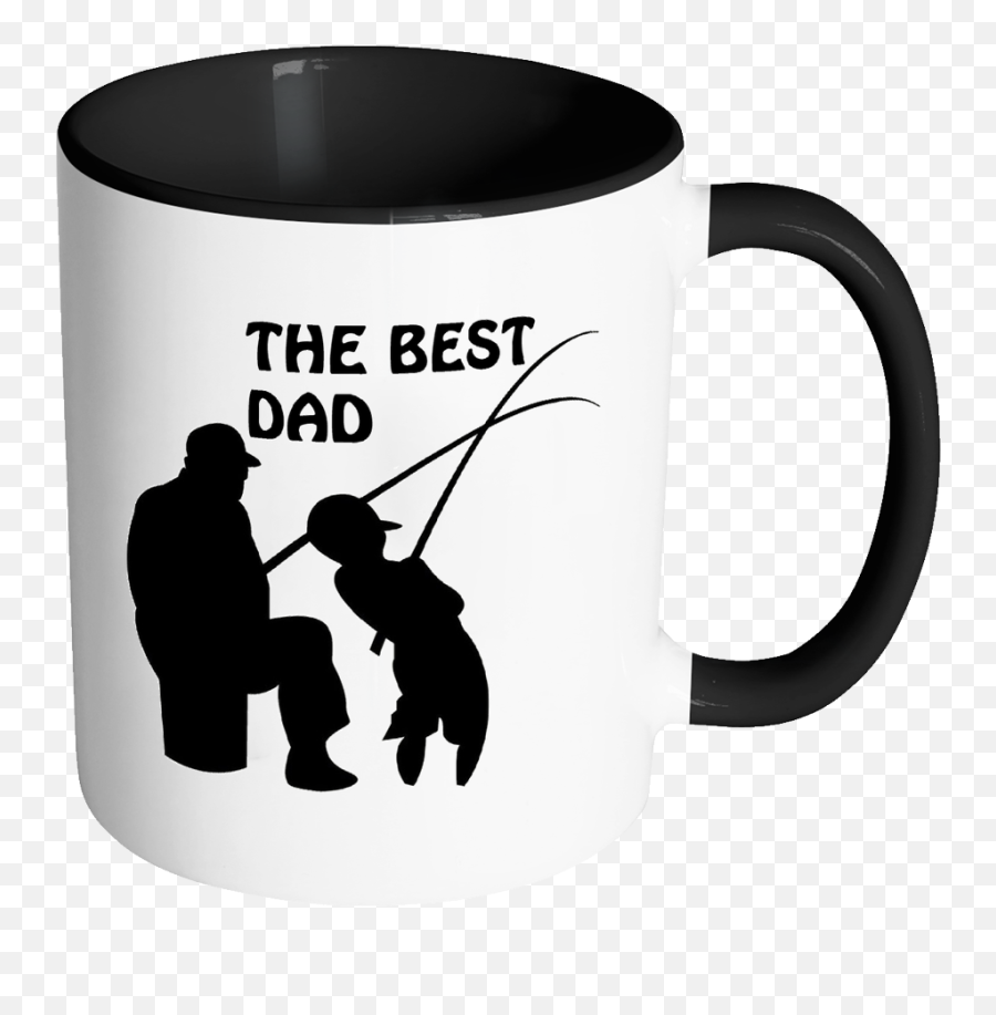 Fatheru0027s Day Coffee Mug - Shirts By Sarah Matching Fishing T Emoji,Fishing Logo Shirts