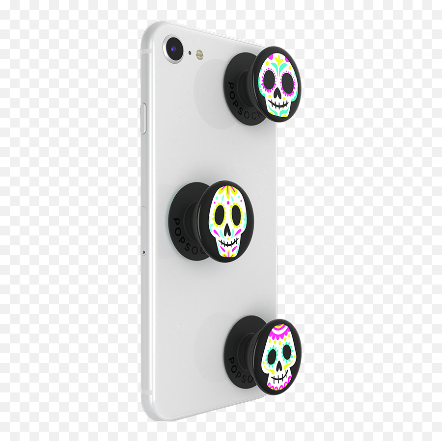 Popminis Sugar Skulls - Mini Popsockets Transparent Smartphone Emoji,Sugar Skull Clipart