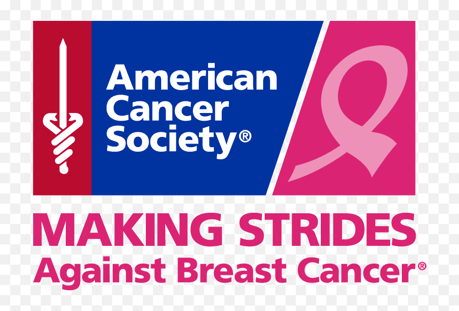 Making Strides Against Breast Cancer Of - Greenspace Emoji,American Cancer Society Logo