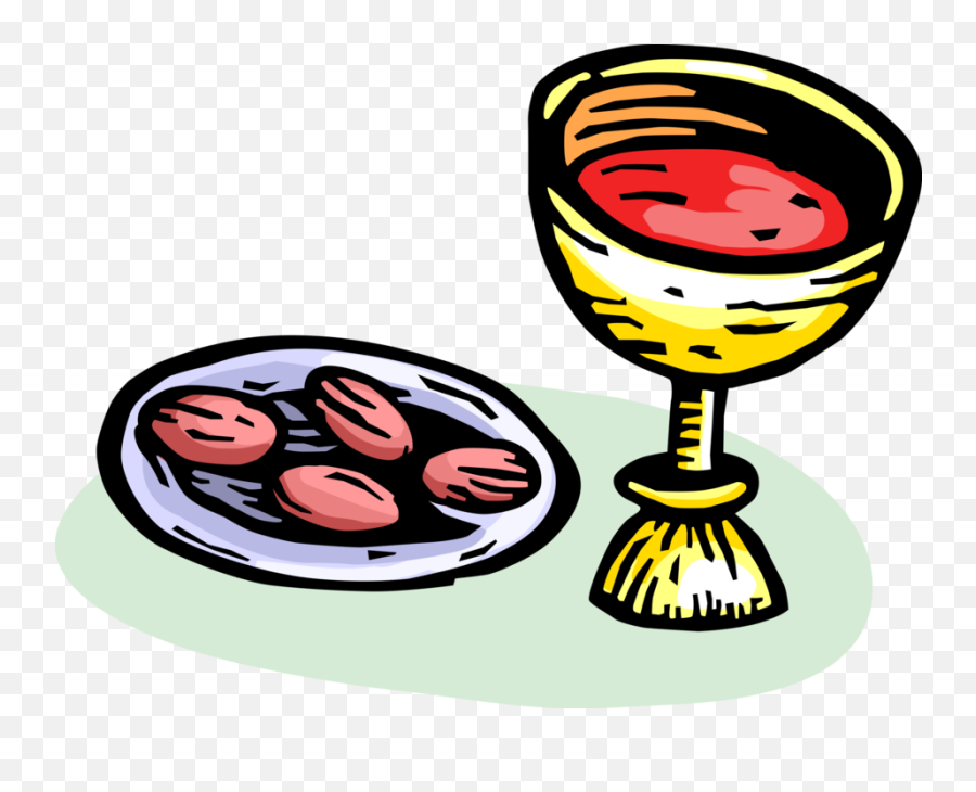Last Supper - Clipart Of Supper Emoji,Communion Clipart