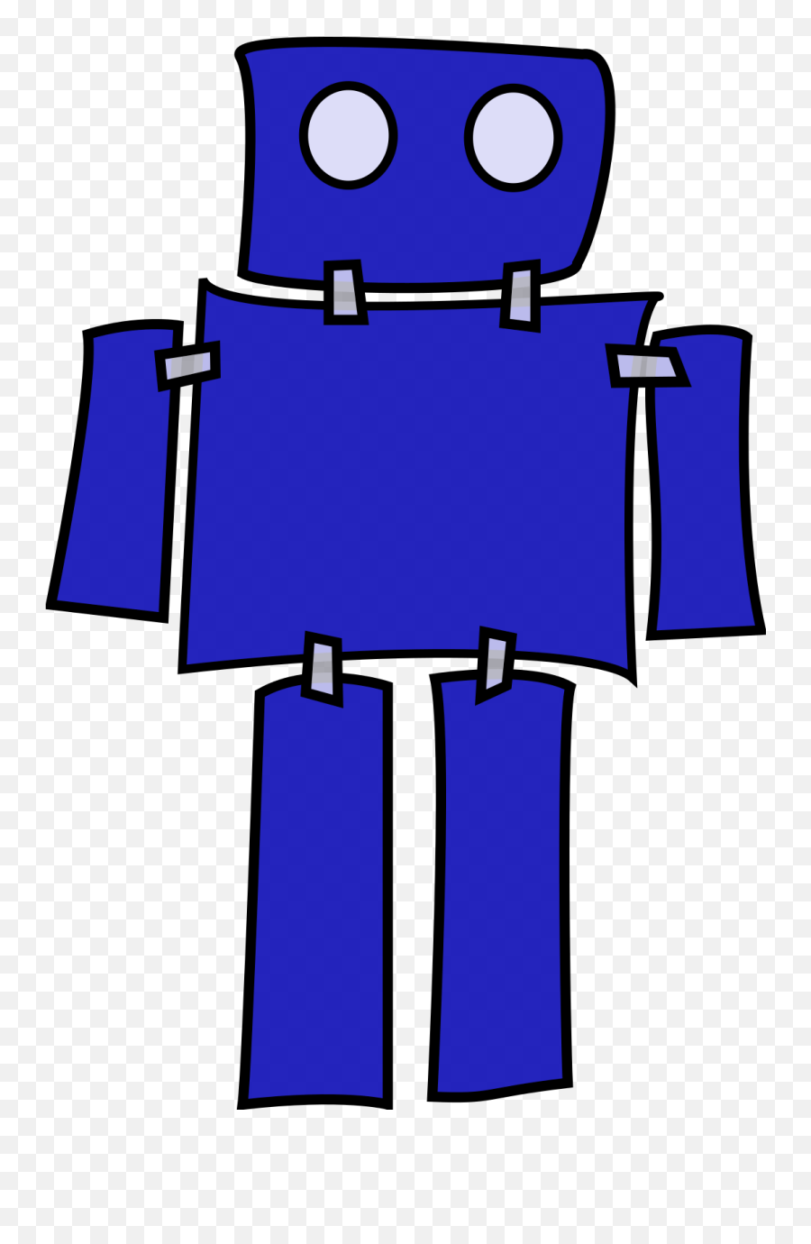 Blue Robot Clipart I2clipart - Royalty Free Public Domain Robot Clip Art Emoji,Robot Clipart