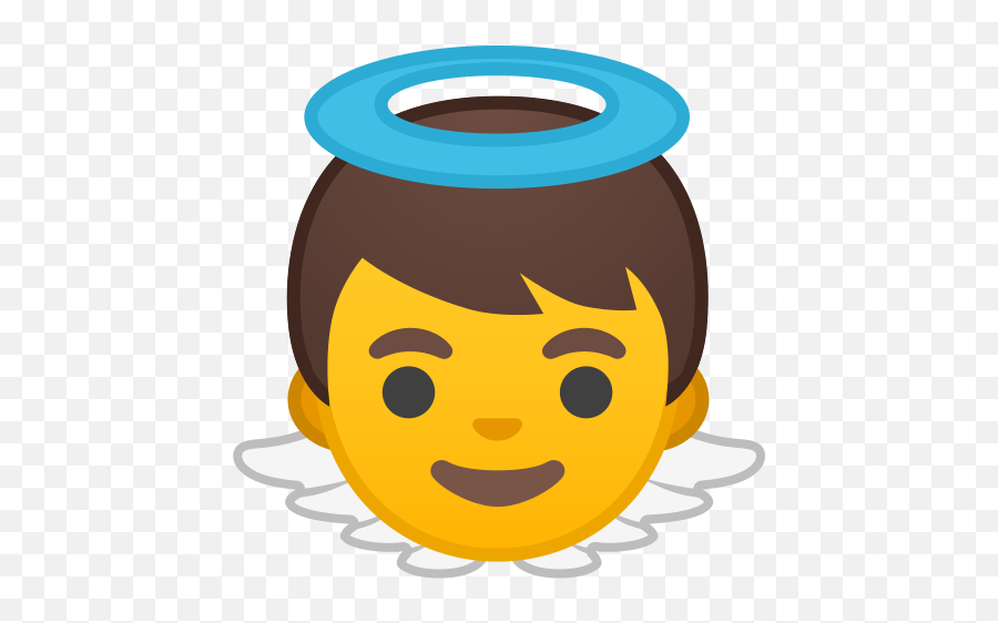 Baby Angel Emoji - Emoji Angel,Baby Emoji Png
