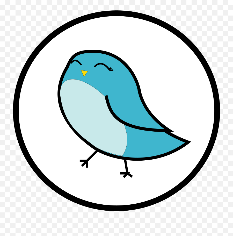 Blue Bird Logo Emoji,Bird Logo