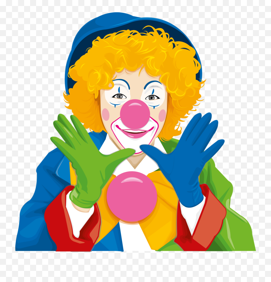 Download Hd Free Clown Hair Png - Bobble The Clown Emoji,Clown Hair Png