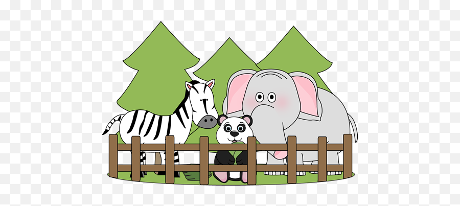 Zoo Clipart Kids Zoo Clip Art - Zoo Clipart Emoji,Zoo Clipart