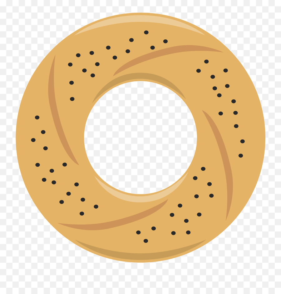 Bagel Clipart - All Things Emoji,Bagel Clipart