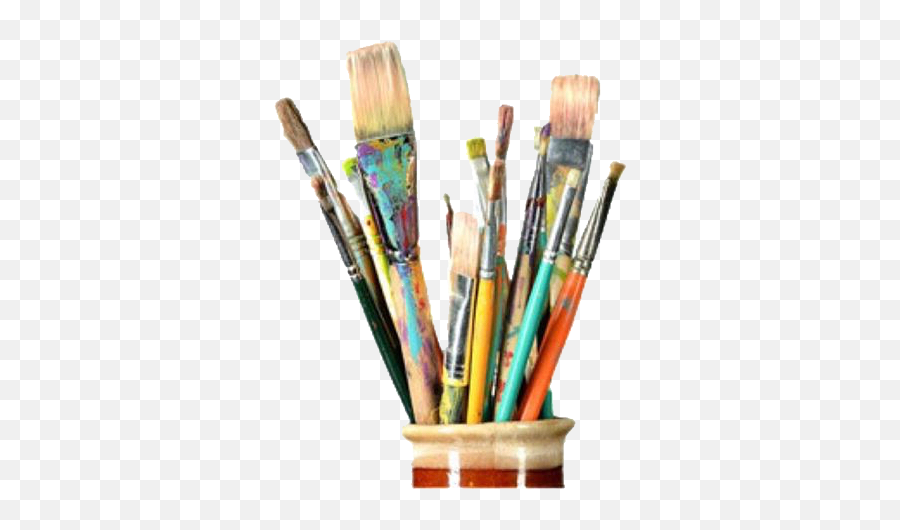 Paintbrushes - Art Paint Brushes Png Emoji,Paint Brush Png