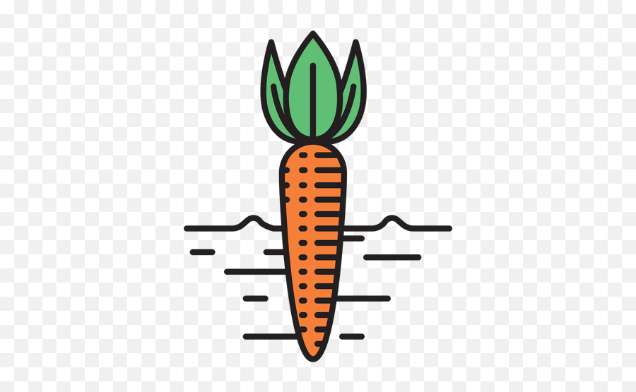 Farm Carrot Colored Icon Transparent Png U0026 Svg Vector Emoji,Carrot Transparent