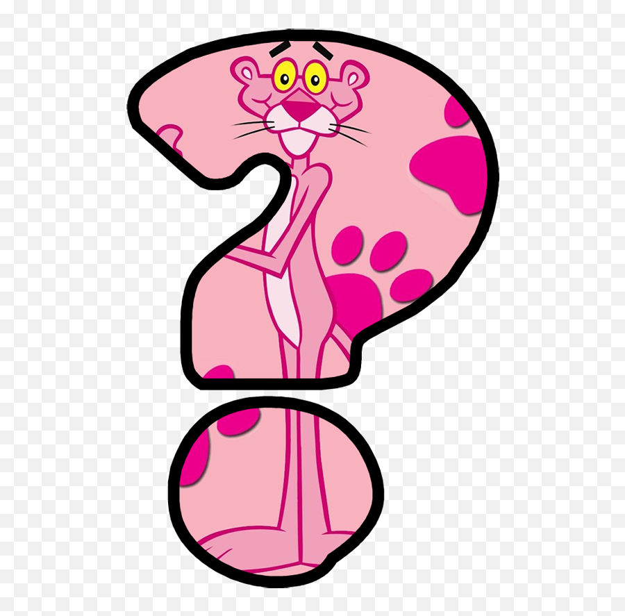 Zeichen - Sign Symbol Fragezeichen Question Mark Emoji,Pink Panther Clipart