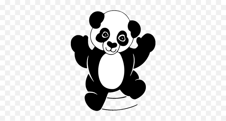 Panda Baby Cartoon - Clipart Best Emoji,Baby Panda Clipart