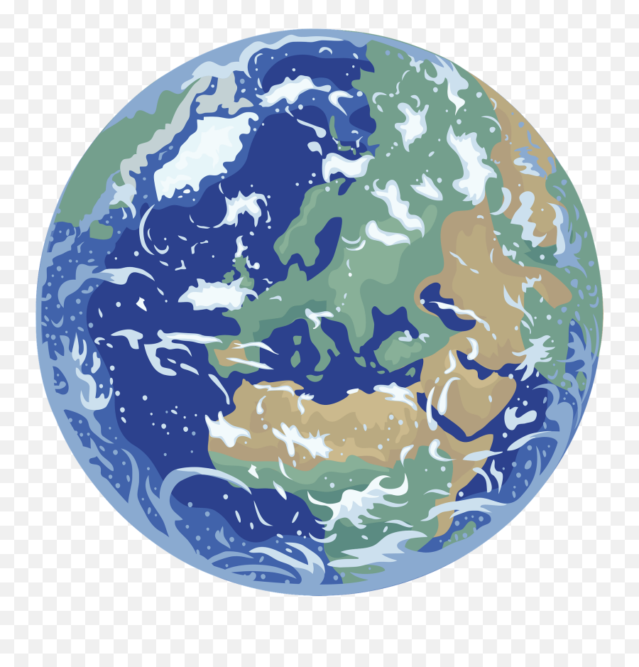 Planet Earth Clipart - Earth Clipart Emoji,Earth Clipart