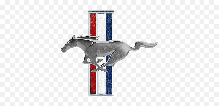 Ford Mustang Vintage Pony Logo Puzzle For Sale By Andy Nguyen Emoji,Pony Logo