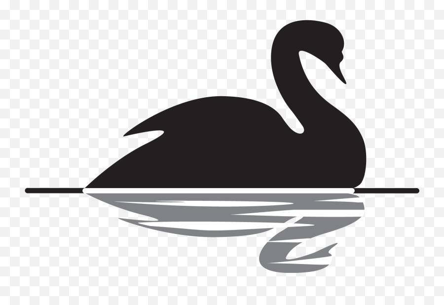 Bird Clipart Black Swan Picture 278251 Bird Clipart Black Swan - Black Swan Emoji,Bird Clipart Black And White