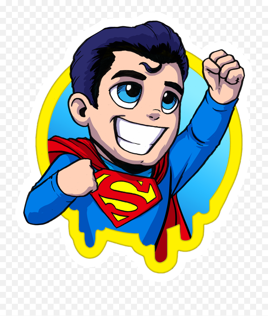 Superman - Spotlight Series Medium 35 Sticker Emoji,Slap Clipart