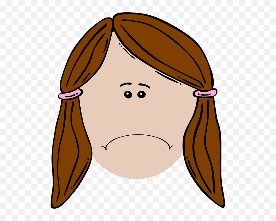 Sad Face Clip Art At Clker - Kid Sad Face Clipart Emoji,Sad Face Clipart