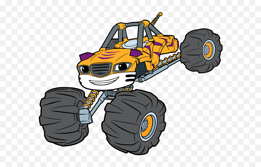 Library Of Blaze And Monster Machines Png Freeuse Library - Pickle Starla Blaze And The Monster Machines Emoji,Monster Outline Clipart