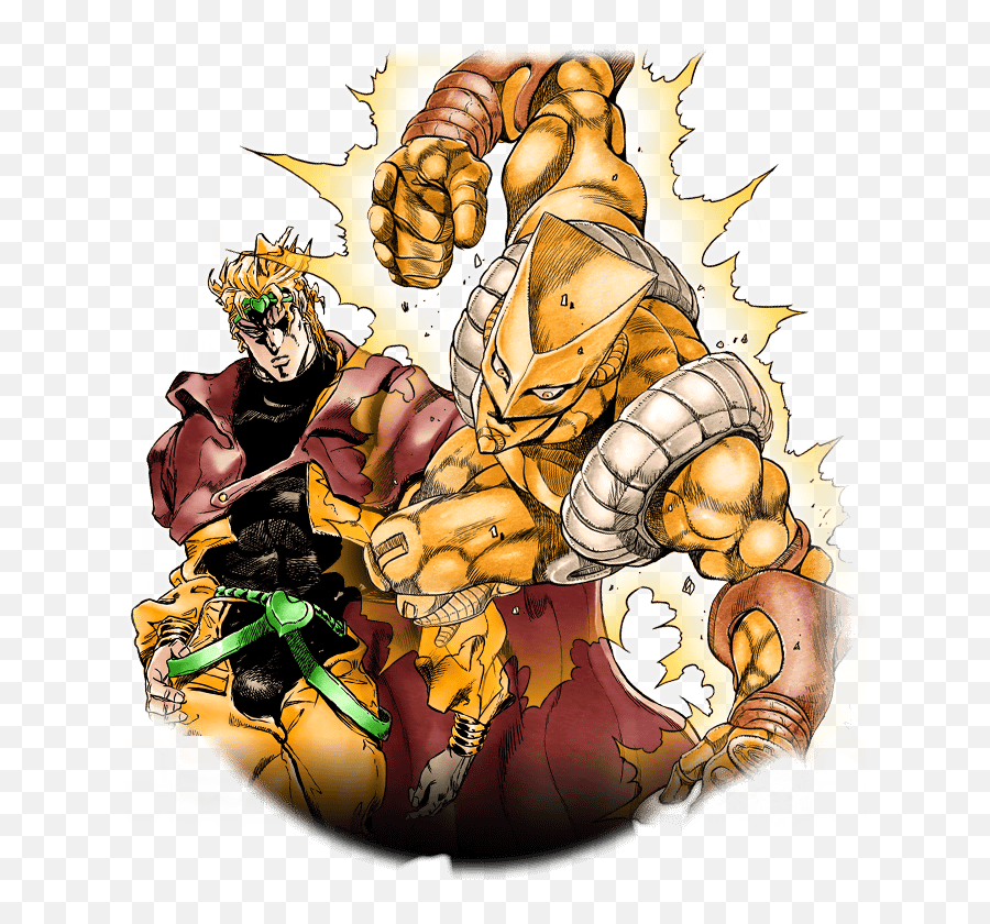 Say The Figure - Dio And The World Render Emoji,Dio Png
