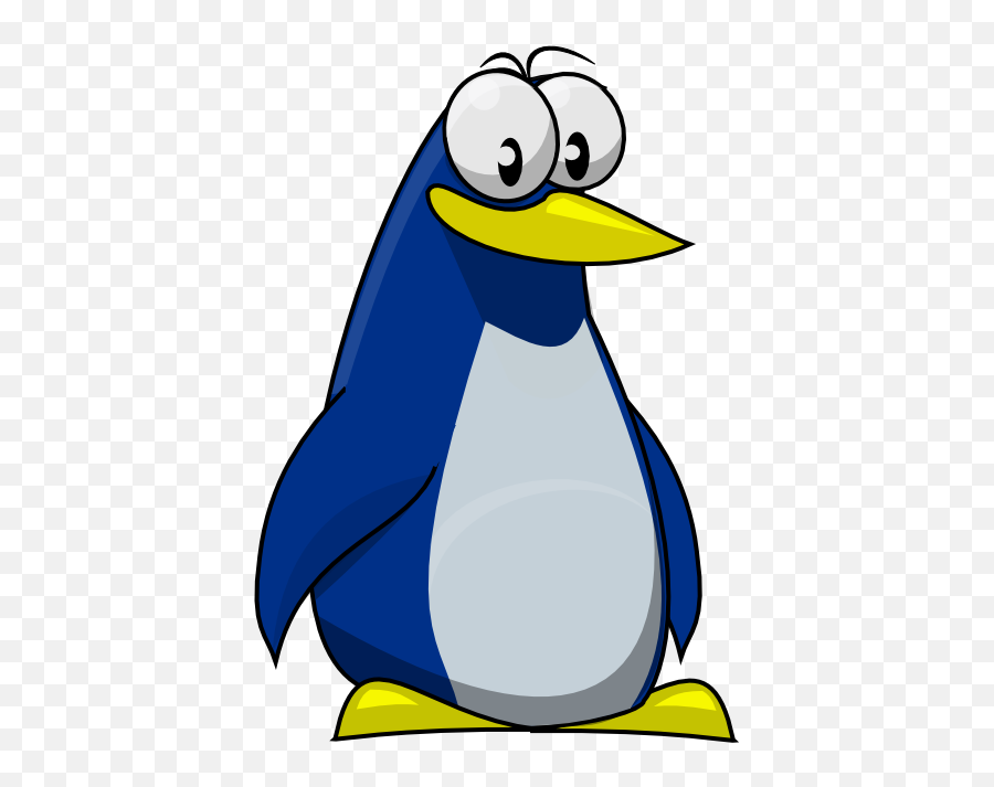 Download Emperor Penguin Clipart Comic - Blue Penguin Blue Penguin Clipart Emoji,Penguin Clipart