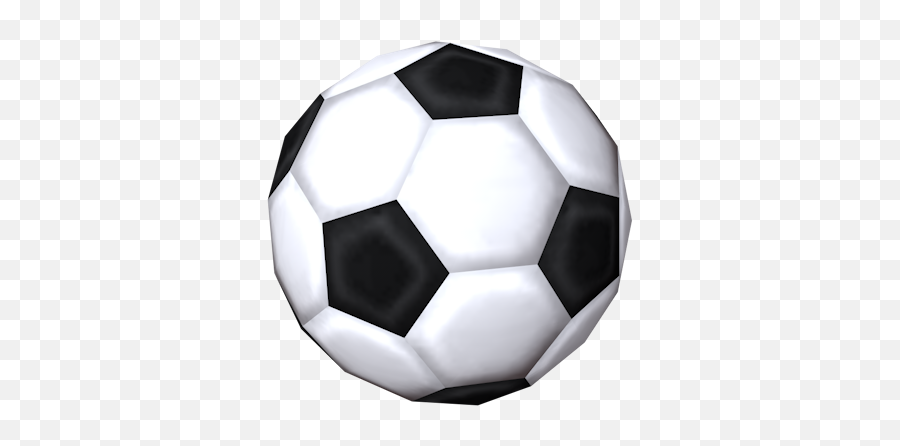 3ds - Soccer Ball Models Resource Emoji,Soccer Ball Transparent