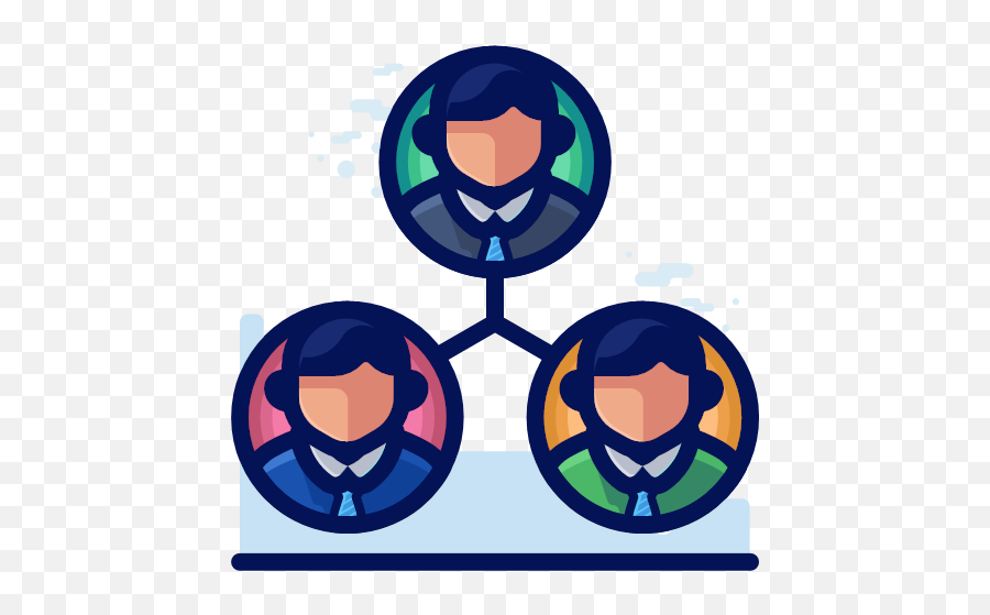 Group People Management Business Work Employees Icon - Free Emoji,Group Of People Png