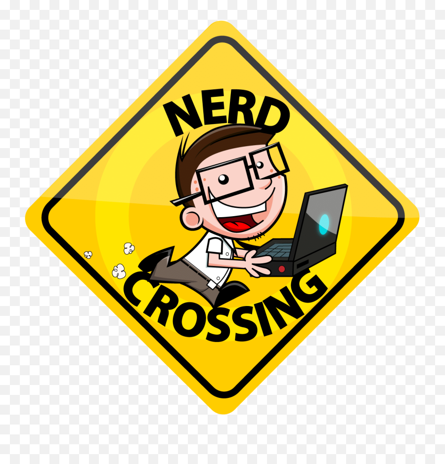 Logo - Nerd Crossing Emoji,Nerd Logo