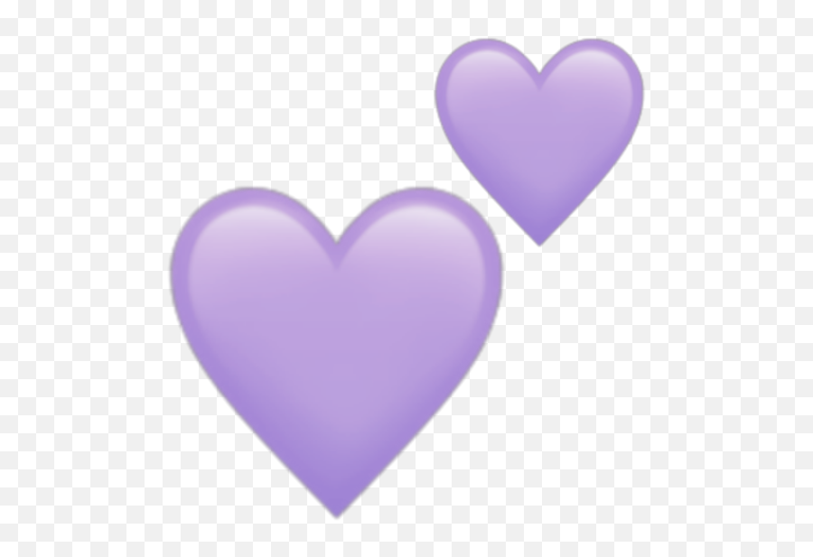 Lavender Purple Purpleheart Emojis - Girly,Purple Heart Emoji Png