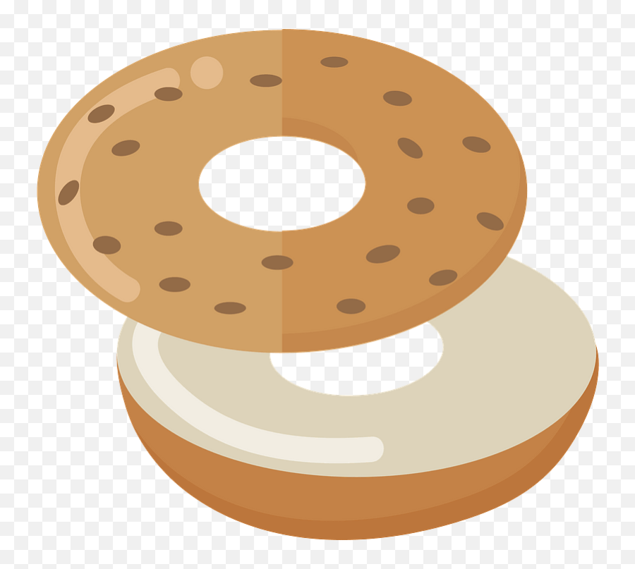 Bagel Clipart - Stale Emoji,Bagel Clipart