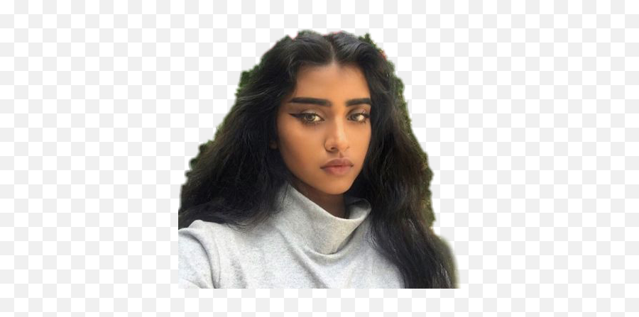 Tumblr Pretty Girl Indian Eyes Aestheticgirl - Photo Emoji,Tumblr Girl Png