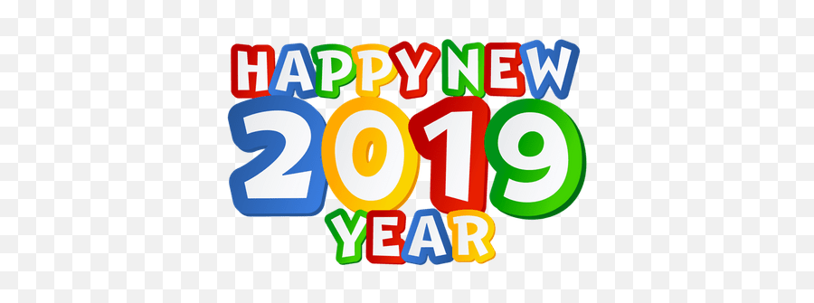 Happy New Year 2019 Banner Transparent Png - Stickpng Emoji,Happy Holidays Banner Png