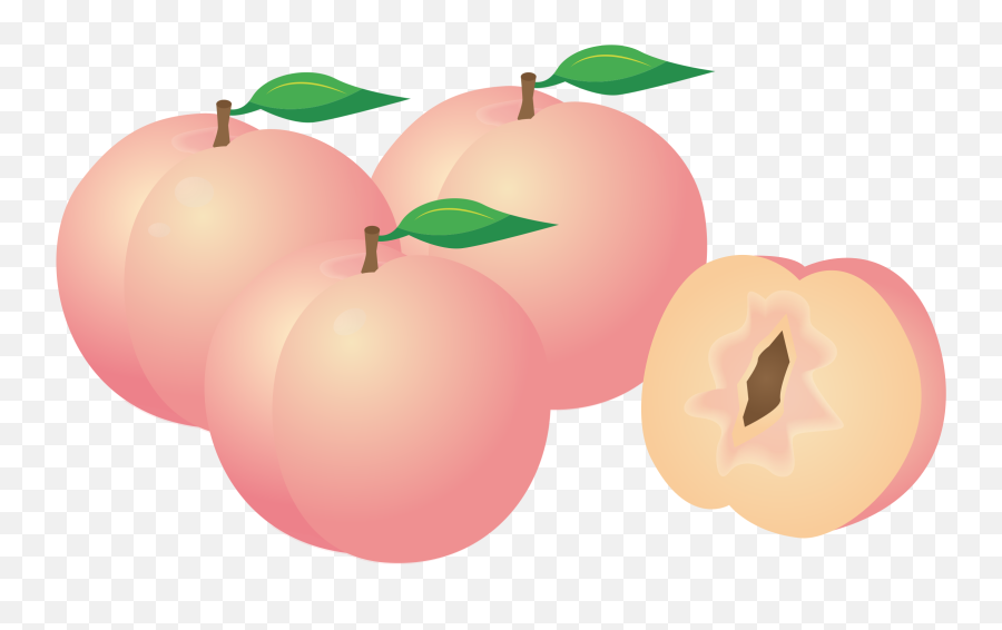 Picture - Peaches Clip Art Emoji,Peach Clipart