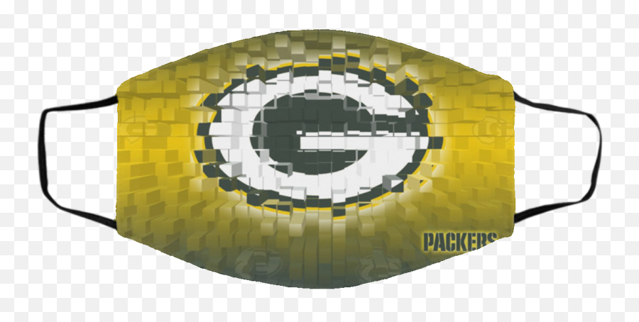 Green Bay Packers Logo Face Mask - Green Bay Packers Background Emoji,Green Bay Packers Logo