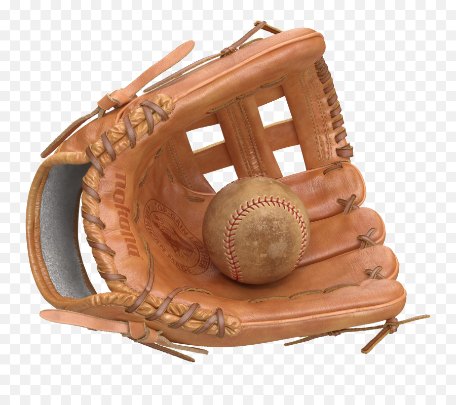 Baseball Gloves - Baseball Glove Free 3d Model Transparent Emoji,Baseball Gloves Clipart