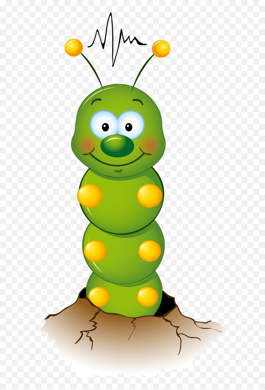 Worm Clipart Caterpillar Baby Worm Caterpillar Baby - Garden Cute Cartoon Bugs Emoji,Worm Clipart