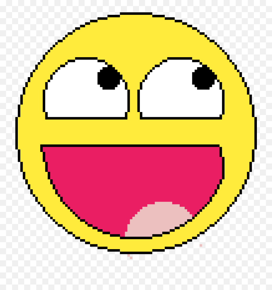 Pixilart - The Lol Face By Jjccool123 Emoji,Lol Face Transparent