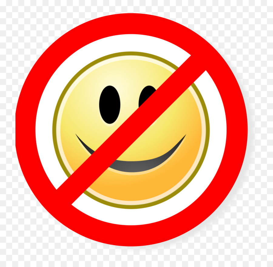 File - No Smileys Svg Wikimedia Commons Fuck Dunkin Emoji,Dunkin Donuts Logo Png