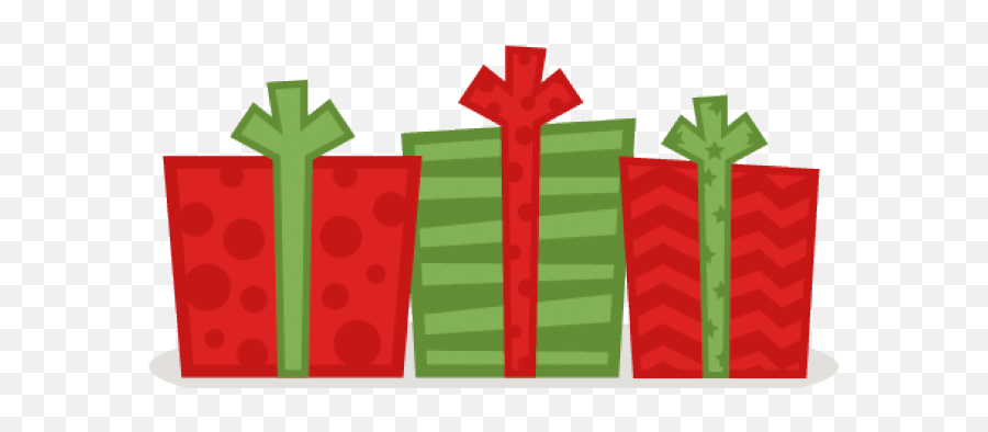 Cute Clipart Christmas Presents - Christmas Presents Clipart Emoji,Christmas Present Clipart