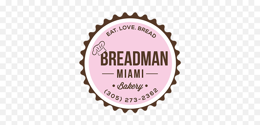 Breadman Miami U2013 Eatlovebread - Breadman Bakery Emoji,Miami Logo