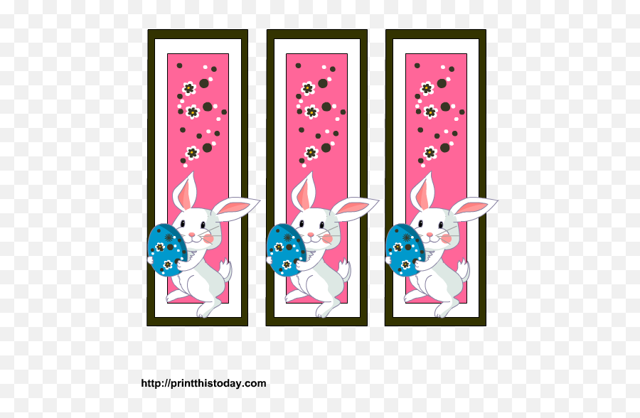 Free Printable Easter Bookmarks Emoji,Bookmark Clipart
