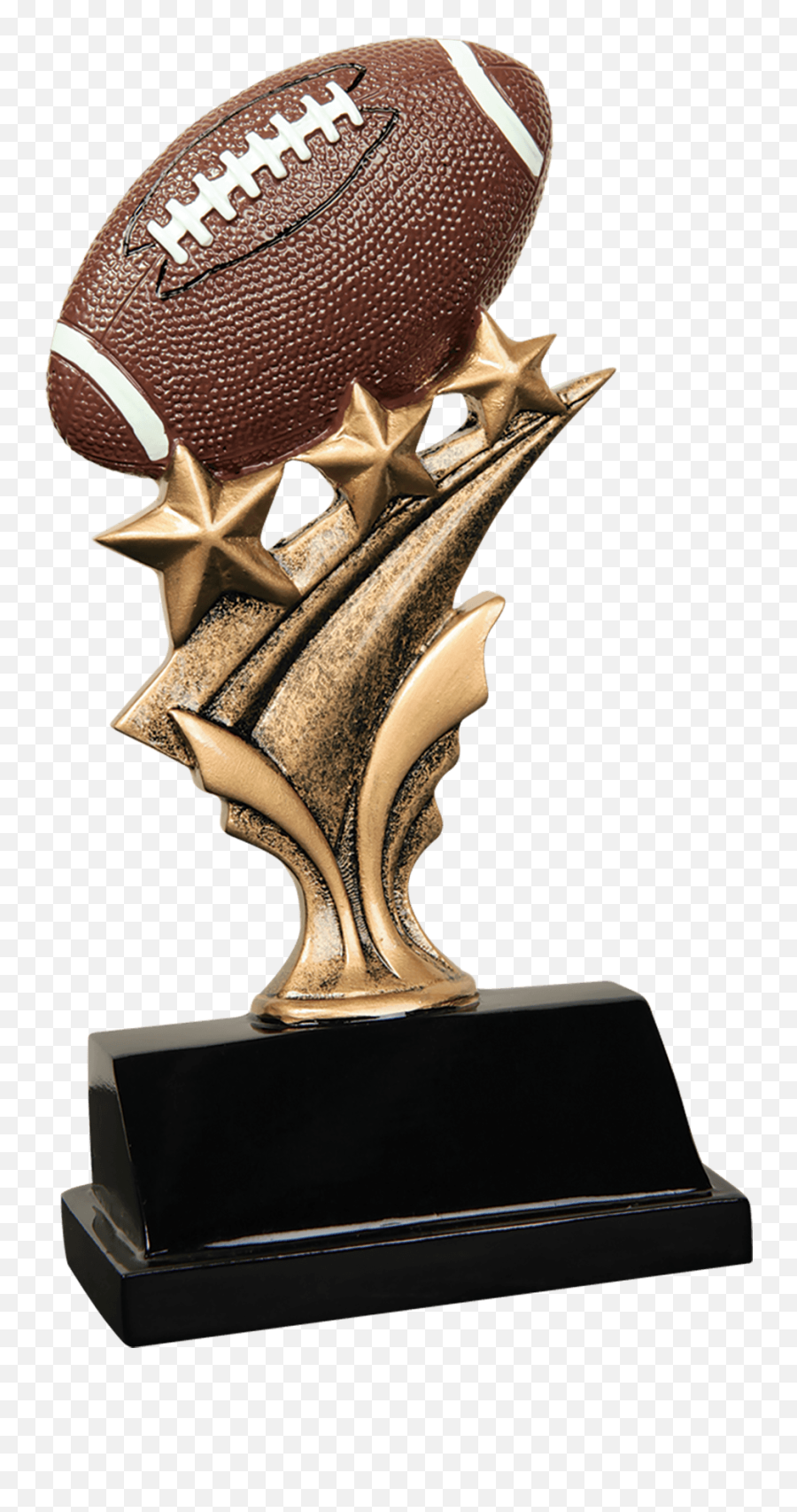 Tri Star Resin Emoji,Football Trophy Png